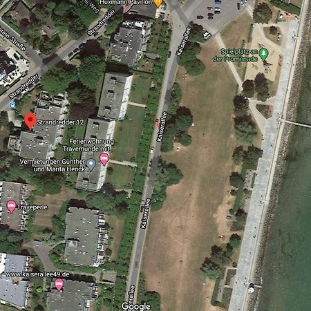 Apartment 3 Minuten Zu Fuss Zum Meer Любек Экстерьер фото